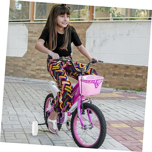 Ruedas de entrenamiento para bicicleta balacoo de plástico blanco para estabilidad y aprendizaje miniatura 3