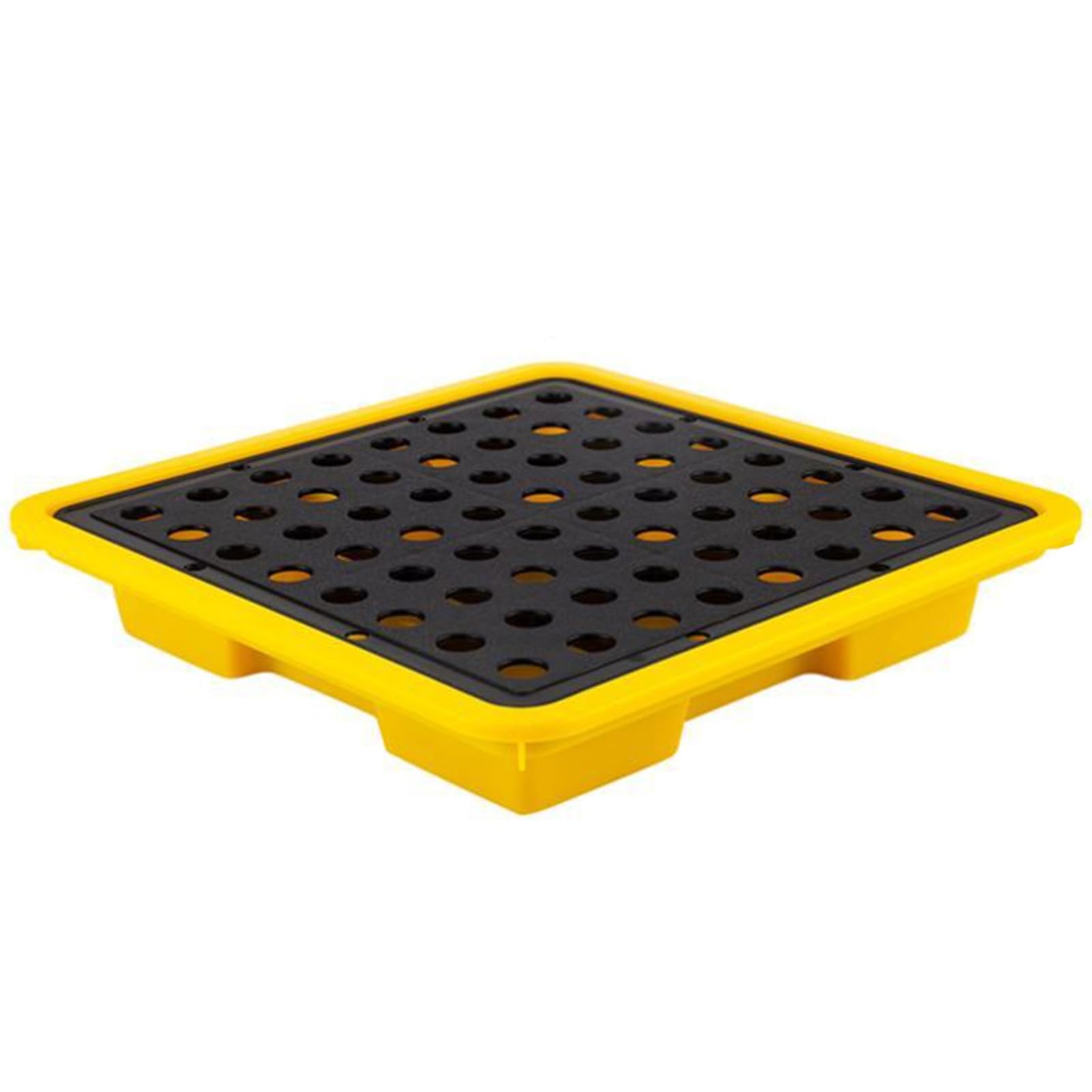 Palette en polyéthylène étanche et antidérapante pour la rétention