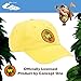 Disney Pixar Up Wilderness Explorer Cotton Adjustable Baseball Hat with Curved Brim, Yellow, One Size