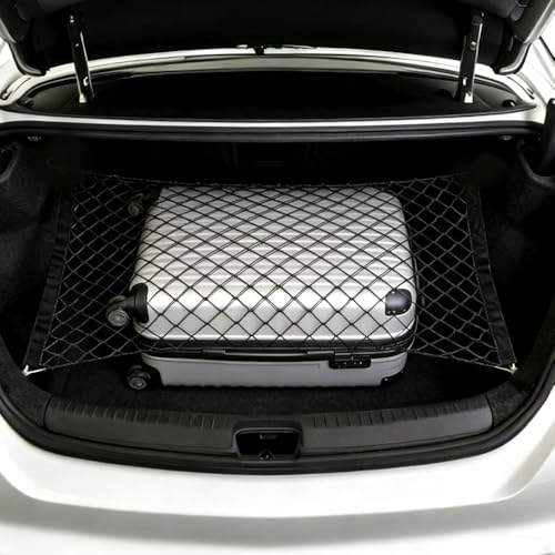 Image of Car Trunk Storage Organizer, Small Ceiling Cargo Net, Suitable for SUV, Pickup, Truck Bed, and Other Vehicles (L)