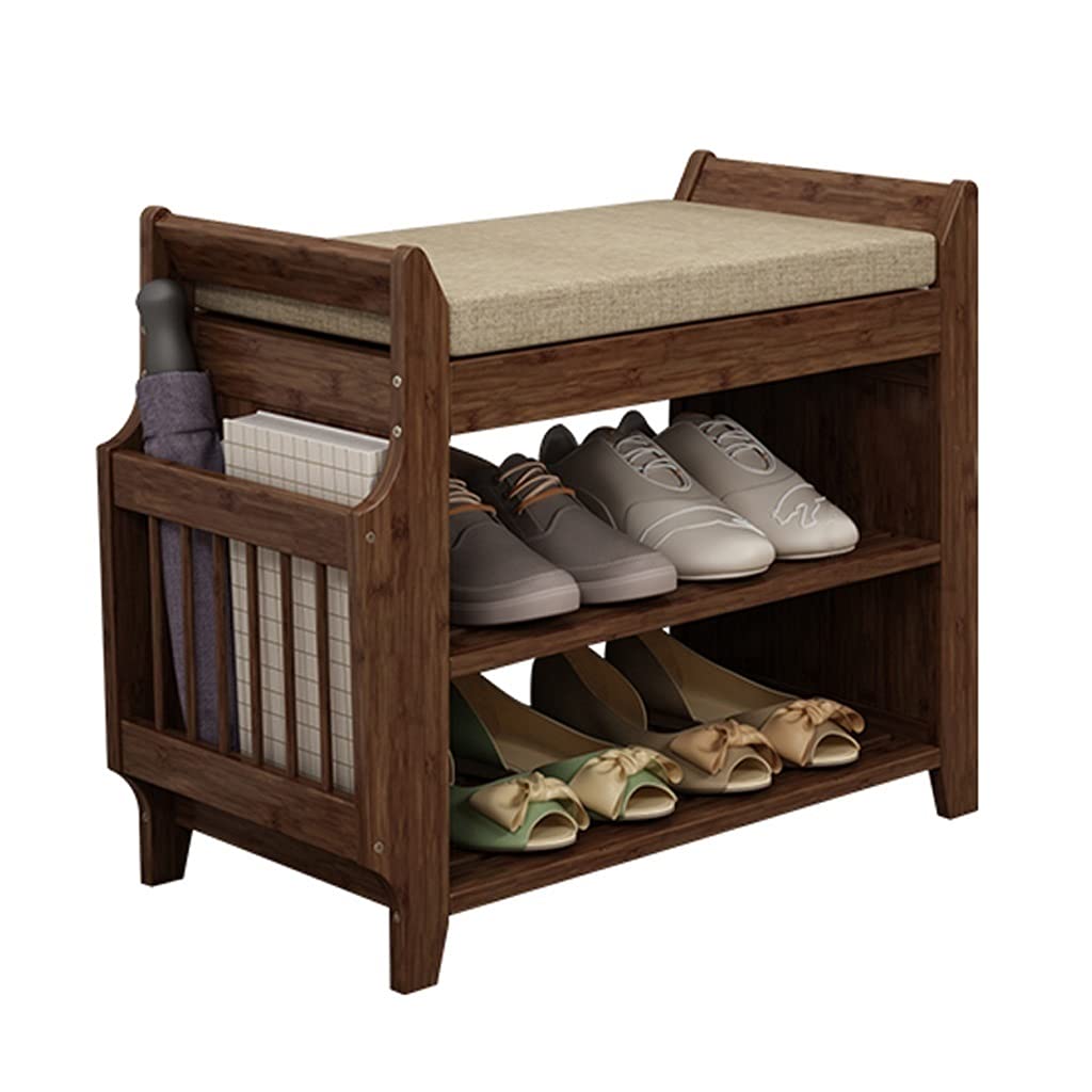 Estante organizador de zapatos para un dormitorio ordenado y cómodo