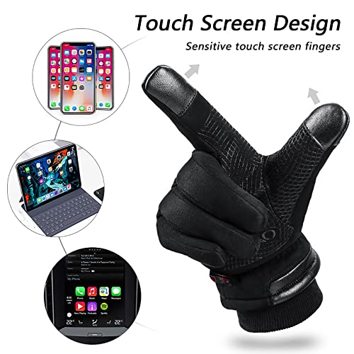 Gants de conduite avec écran tactile de haute qualité thermique