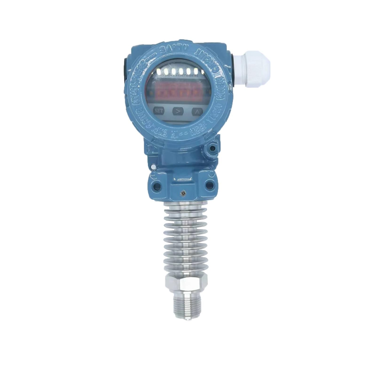 Transmisor de presión con pantalla LED de resistencia modelo 2088, transductor de tubería de agua absoluta al vacío de 4-20ma, 0~600bar, 1 Uds.(4-20mA,0-40Kpa)