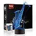 Produktbild Weihnachtsgeschenk Magie Saxophon Lampe 3D Illusion 16 Farben Touch-schalter USB Einsatz LED-Licht Geburtstagsgeschenk und Party Dekoration