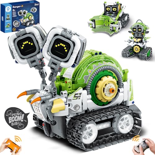 Sillbird Technik Roboter Kinder für Jungen, 3-in-1 Roboticset...