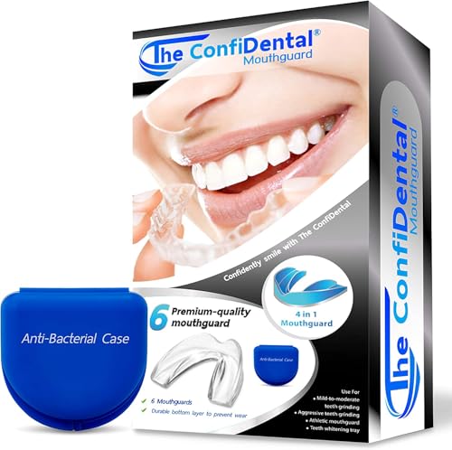 The ConfiDental Mouth Guard for Teeth Grinding and Clenching - Moldable Dental Nightguard Protection for Comfortable