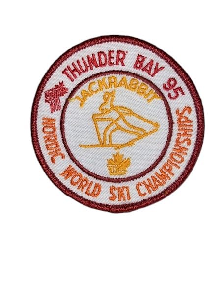 Vintage Thunder Bay 95 Jackrabbit Nordic World Ski Championships Canada Ontario
