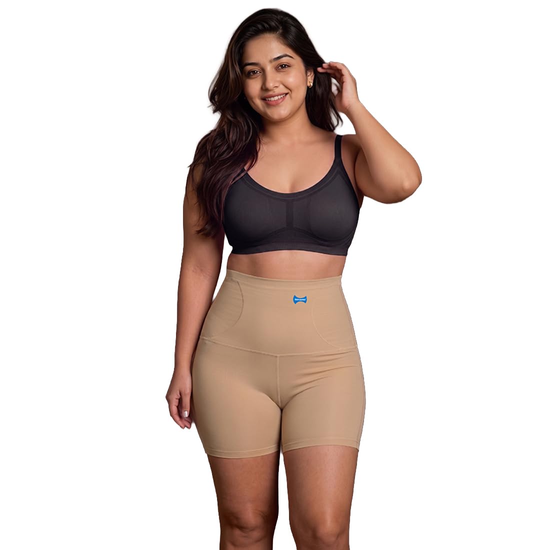 dermawear Women Cotton Blended Mini Shaper Aktiv Abdomen and HIPS Shapewear-picture-40