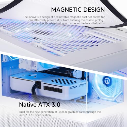 Image of NINGMEI Gaming PC AMD Ryzen 5 7500F RX9060 XT 16GB GDDR6