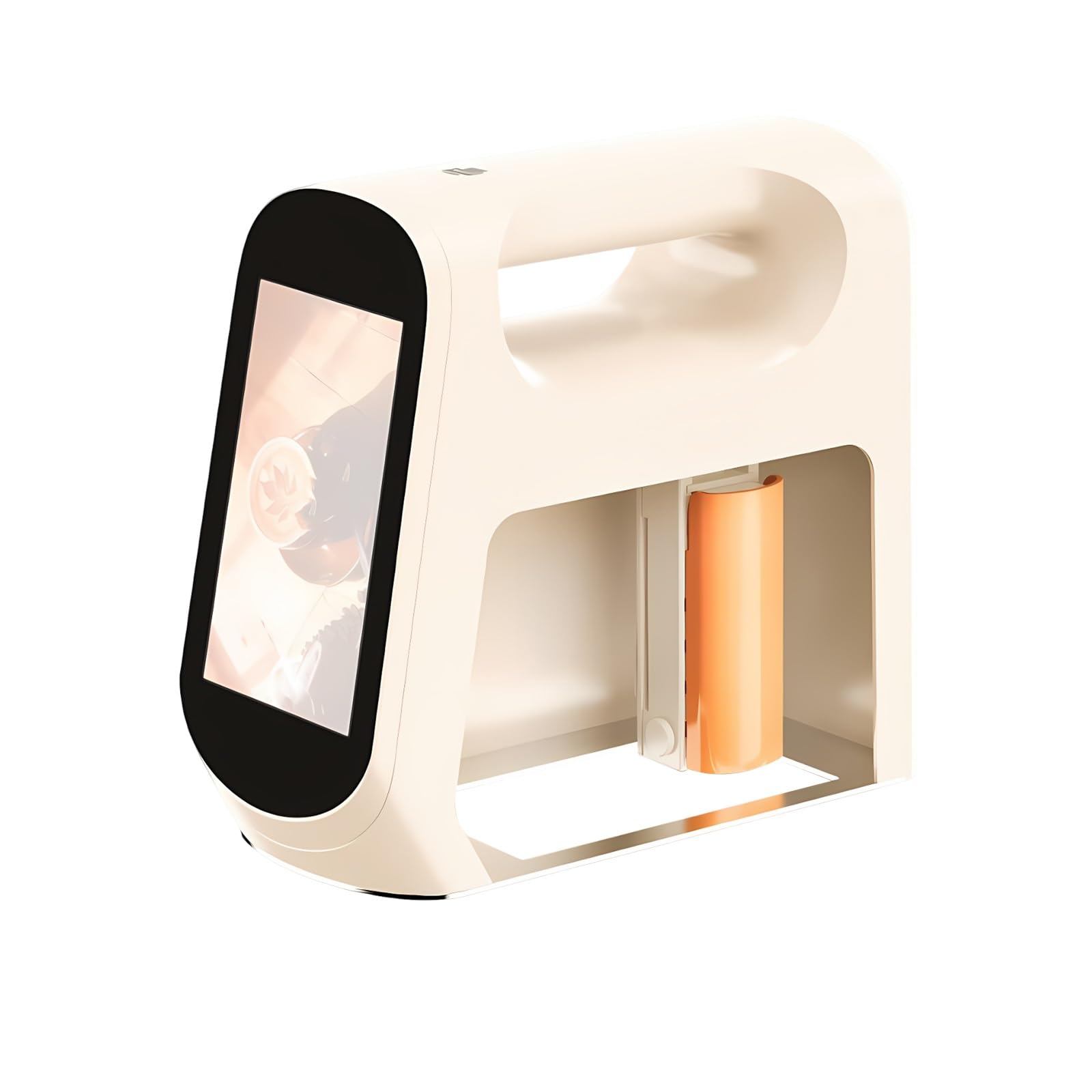 Stampante Alimentare Portatile per Torte e Biscotti, Stampante Foto Edibile con Inchiostro, Mini Macchina Caffè Latte Art per Pasticceria e Bevande(Black)