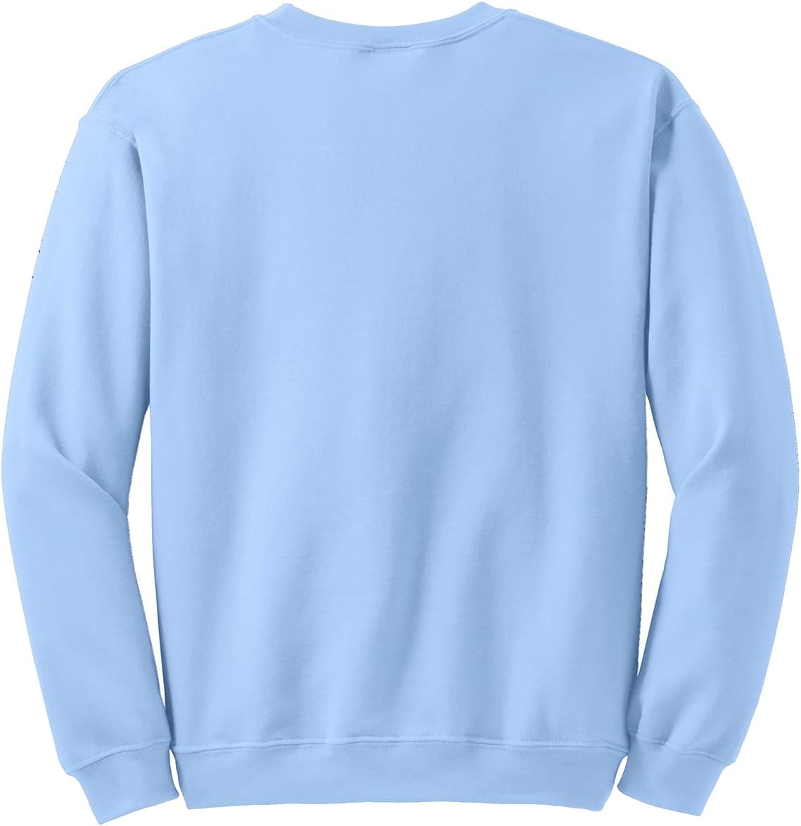 Gildan Adult Fleece Crewneck Sweatshirt, Style G18000 Light Blue - Image 5