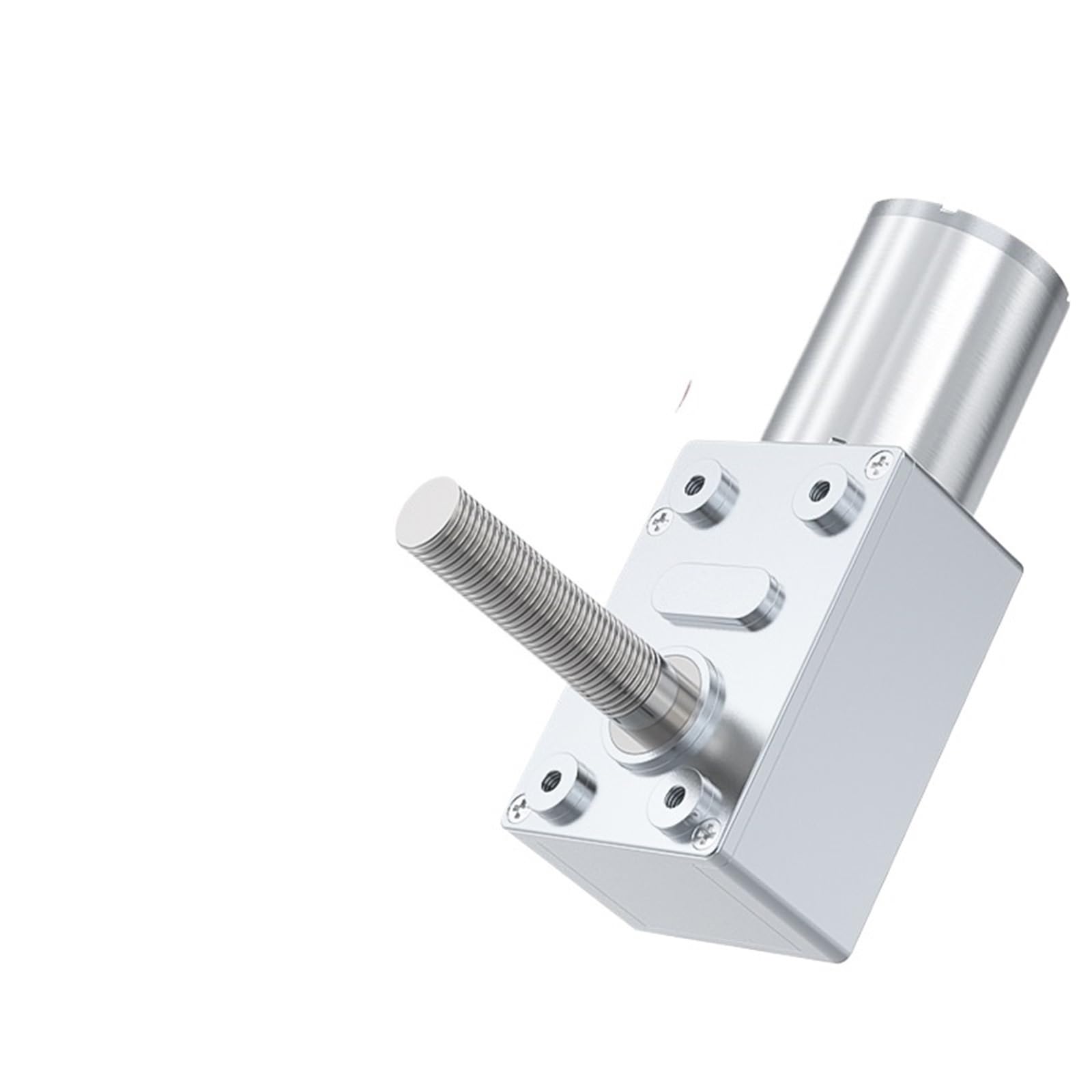ANERTQUIH JGY-370-M8 Screw Shaft Worm DC Reduction Motor 6V Speed Regulation 1-375RPM 1Pcs ﻿(6V Bracket Motor,10RPM)