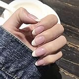 Las uñas postizas están hechas de acrílico no tóxico, protección del medio ambiente, utiliza pegamento de uñas, no daña la mano, puede durar alrededor de 1 a 2 semanas.
