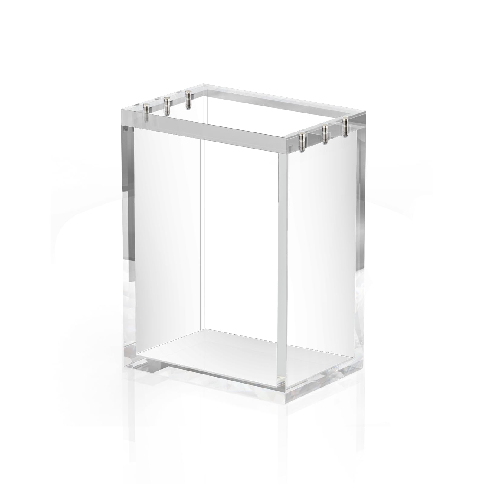 TCGPRO Acrylic Box for Booster Bundles and TCG Boxes, 5mm Thick Stackable Protective Case with Secure Magnetic Closure, Display Storage for Card Game Packages (Pack of 1)