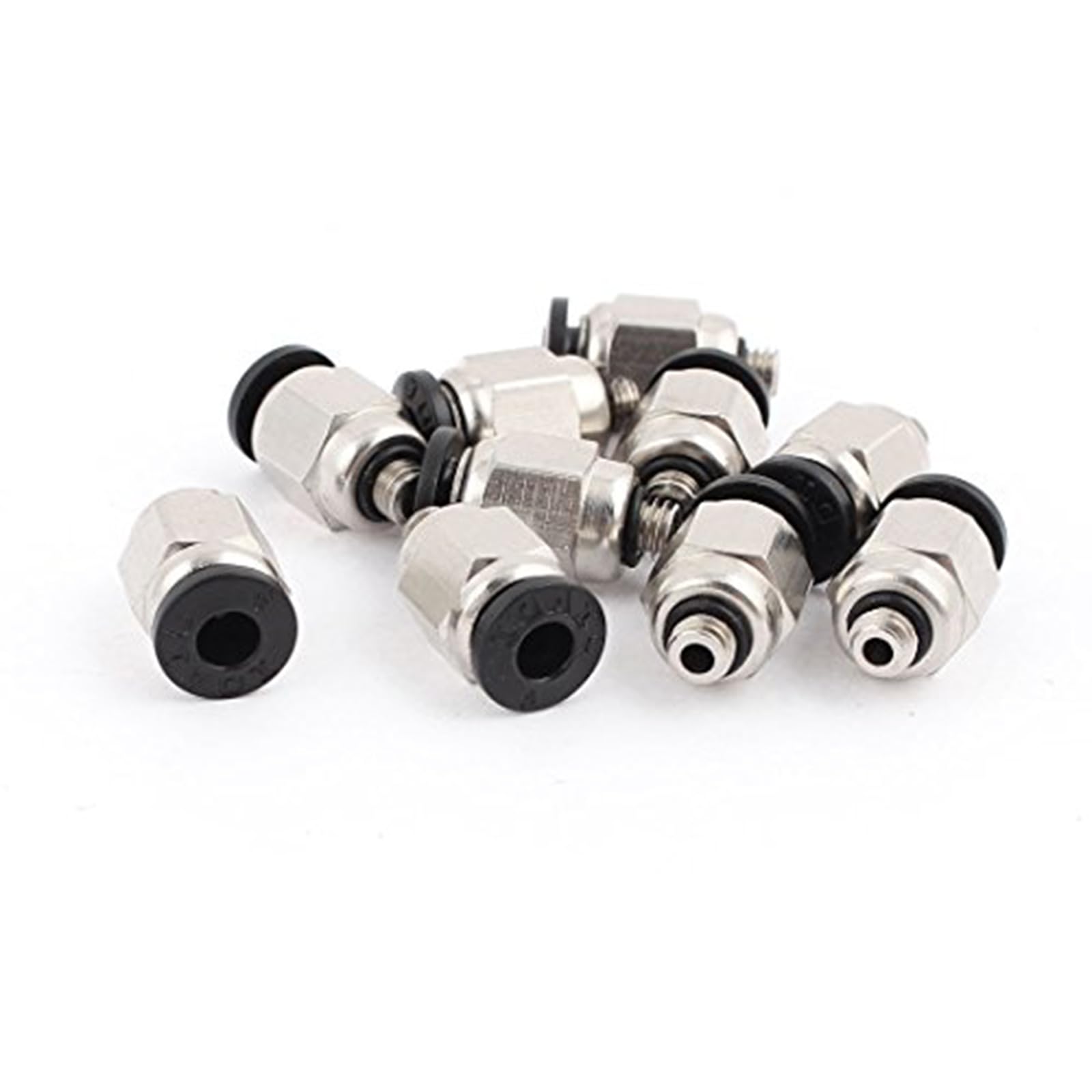 Raccord pneumatique droit 4 mm M5 pour stopper les fuites d'air