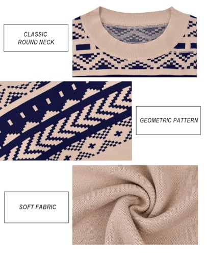 Image of CARCOS Plus Size Sweaters for Women Solid Crew Neck Knit Tops Casual Long Sleeve Pullover Sweater Sparkly Tunic Shirts