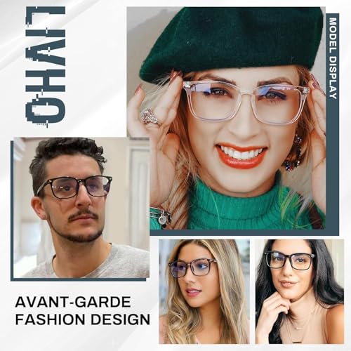 image for livho High Tech Blue Light Glasses - Advanced up to 99% Blue Light Blo