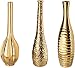 Aspire Tianna Vases (Set of 3), Gold
