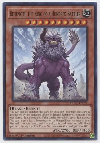 Behemoth El Rey de las Cien Batallas - DUNE-EN024 - Común - 1ª Edición