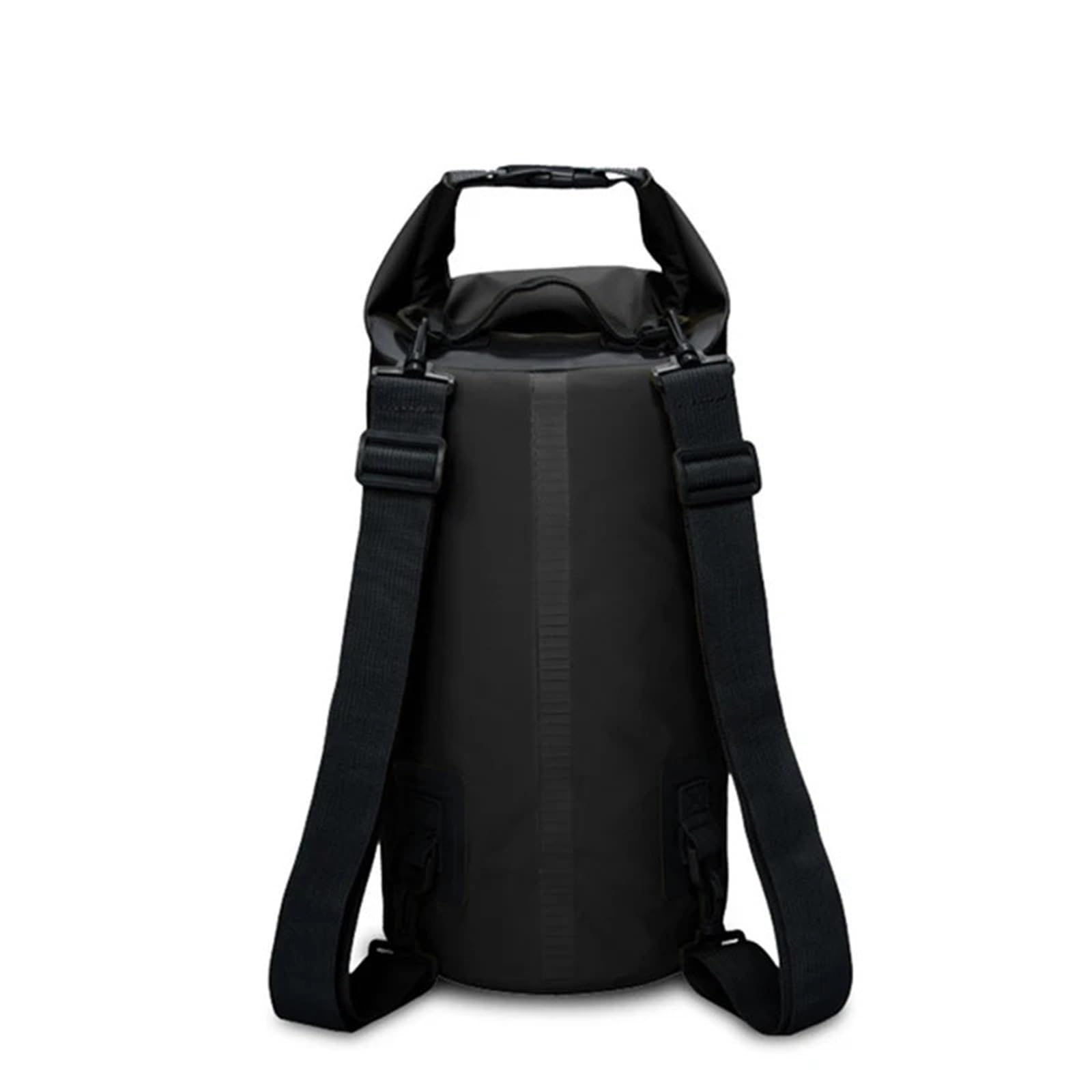 Sac étanche Sac à Dos étanche en PVC for Kayak, randonnée Plein air, Sac bandoulière for Voyage, plongée, Bateau, océan, rivière, 5 L, 10, 15, 20, 30(Black,20L)