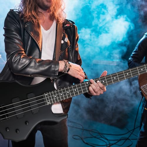 Ktaxon KT-ELECTRIC BASS GUITAR-360 Electric Bass Guitar Burning Fire Style Bass Set thumb #5
