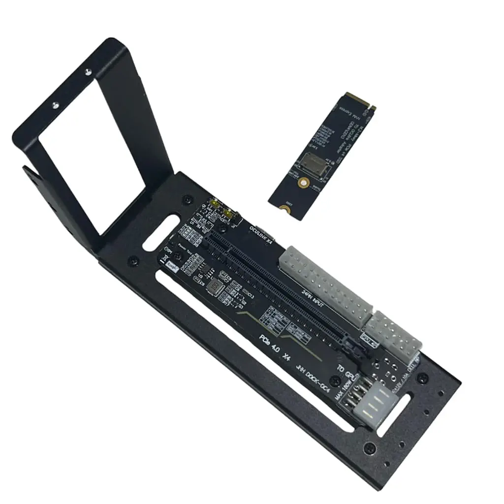 JMT Unterstützung für externe M.2 M-Key auf PCIe 4.0x4, kompatibel mit Oculink/NVMe Laptop eGPU, GDP Handheld (Dock-OC4)