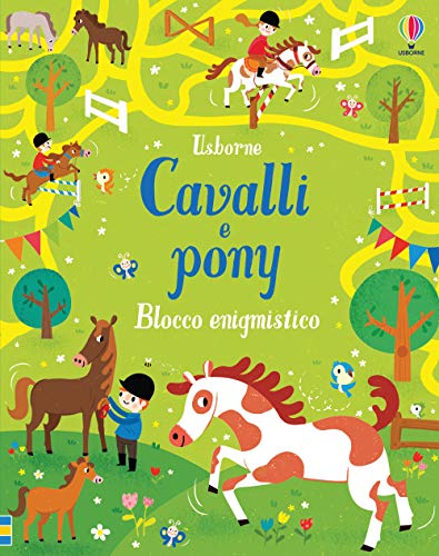  Cavalli e pony. Blocco enigmistico