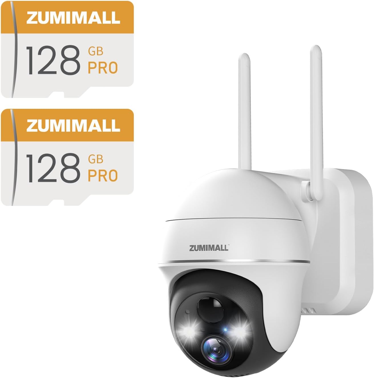 ZUMIMALL 128GB SD Card Double Perfect Storage Solution