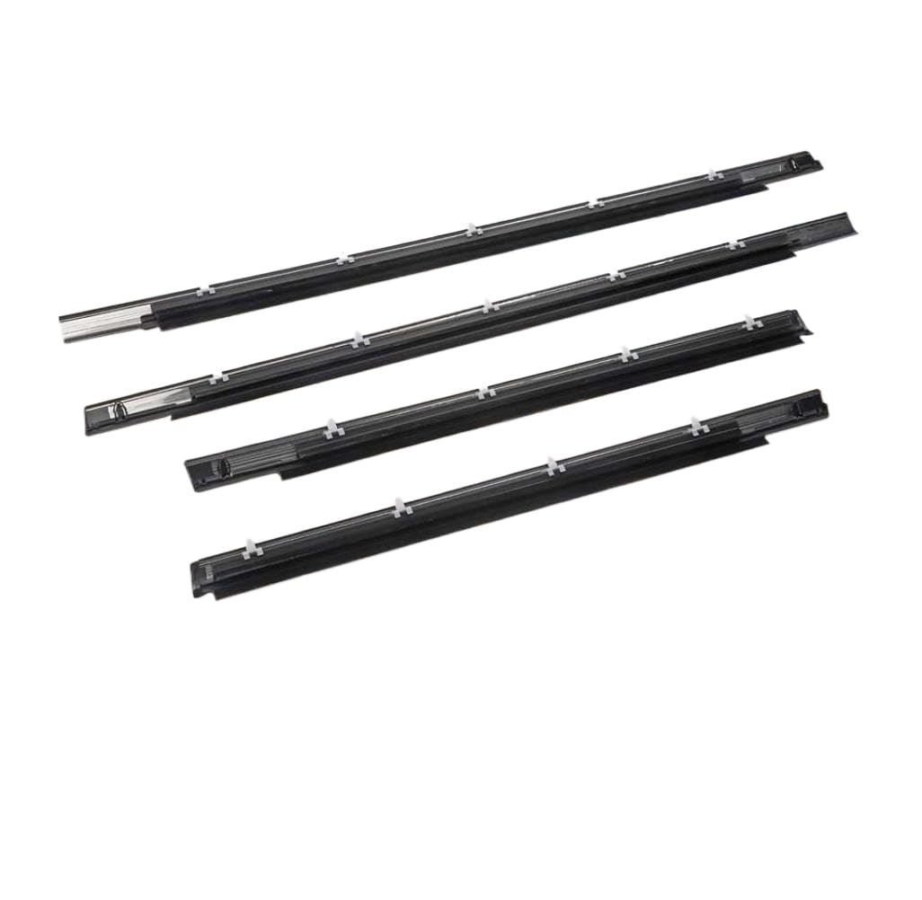 Door Belt Molding Weatherstrip Compatible with Sequoia 2001-2007 75710-0C010 75720-0C010 75730-0C010 75740-0C010
