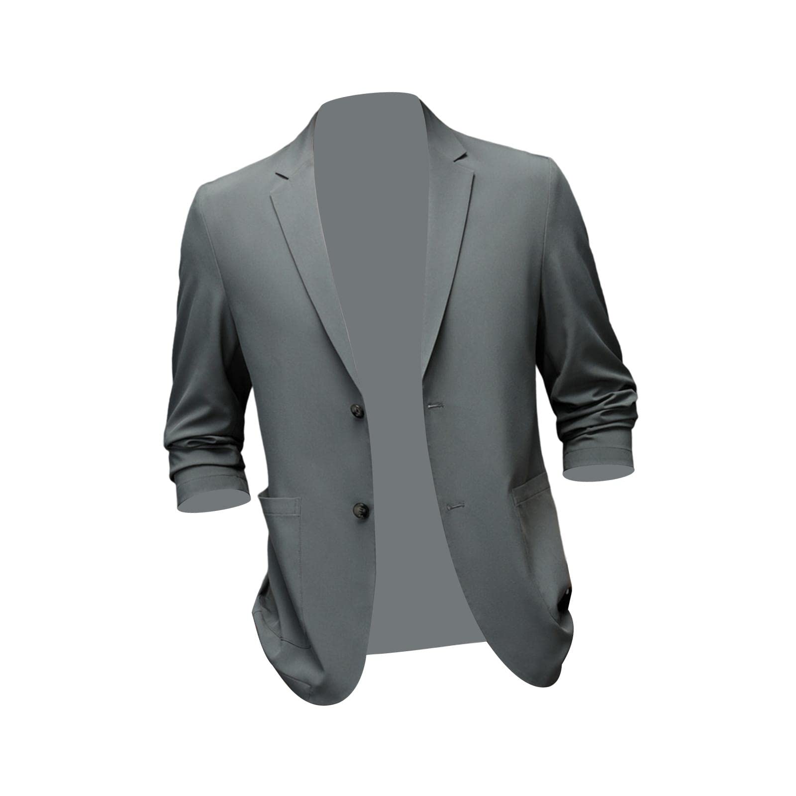 Suit Jacket Men Mens Sport Coats and Blazers Suit for Party Office Festivals Gray Green Color L | Suits | Mens Clothing | Clothing Shoes & Accessories