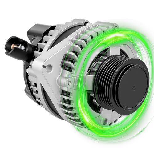 11573N Alternator Compatible with Honda Odyssey 2011 2012 2013 Pilot 2012 2013 2014 2015 Ridgeline 2012 2013 2014 V6 3.5L 130Amp 12V CW Replace CSJ24 9764219-124 104210-1240 31100-RV0-A01