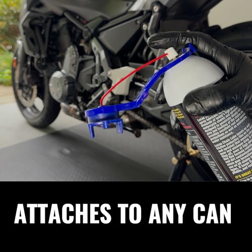 Oinker Motorrad-Kettenschmier-Applikator | Sauberes Kettenwachs, Kettenreiniger-Aufsatz | 525 Kettengröße