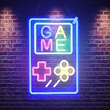 Construction en acrylique sûre : fabriquée avec un support en acrylique transparent de qualité supérieure, cette enseigne au néon de jeu élimine les risques de bris de verre et de fuites dangereuses, garantissant sécurité et longévité.