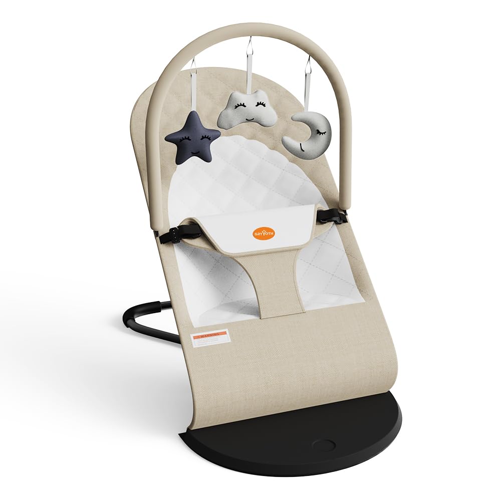 Amazon.com : Gryvoth Portable Baby Bouncer Seat for Infants, 0-18