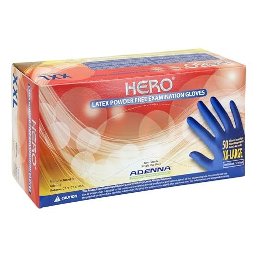 Adenna Hero Latex Exam Gloves
