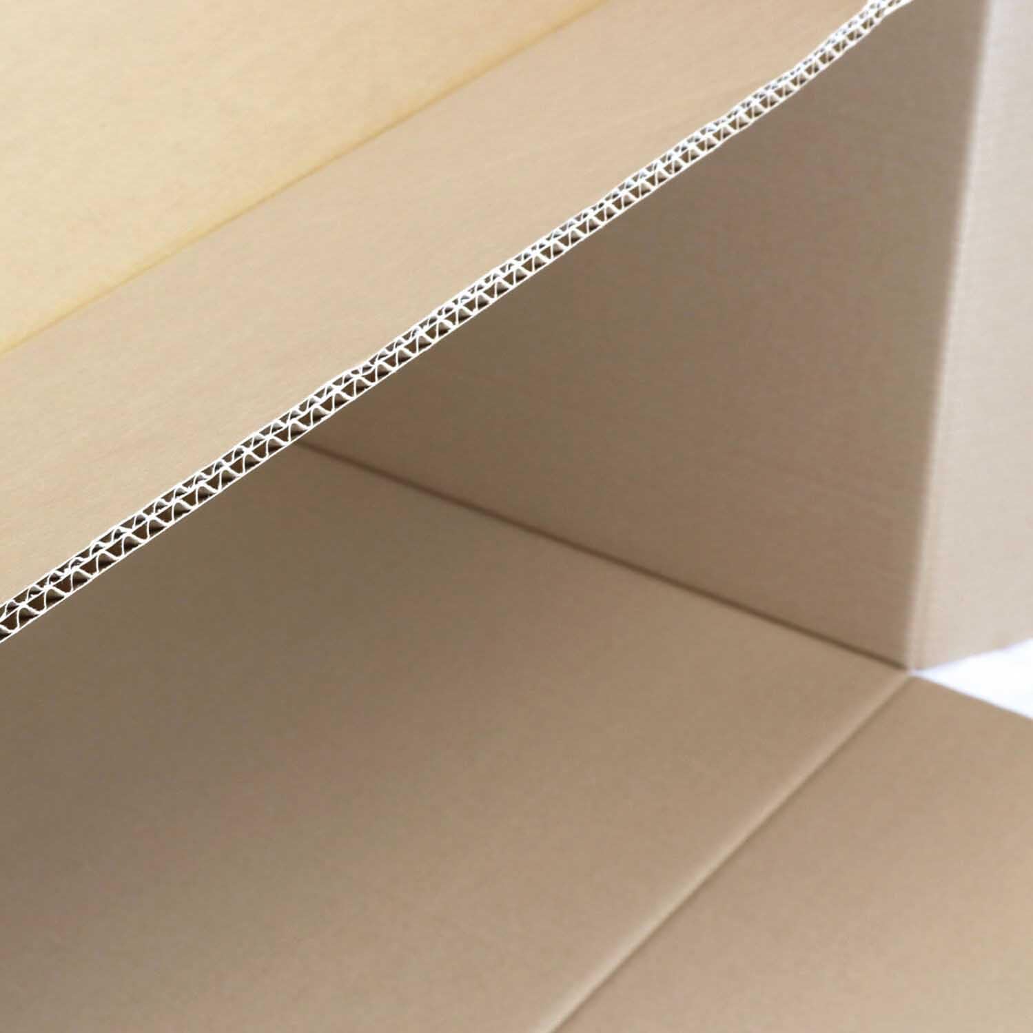 smiley pack 160 Stück Karton 600 x 400 x 400 mm 2-wellig | Stabiler, belastbarer Faltkarton & Versandschachtel – Paket, Pappkiste für DHL, DPD, GLS, Hermes, UPS