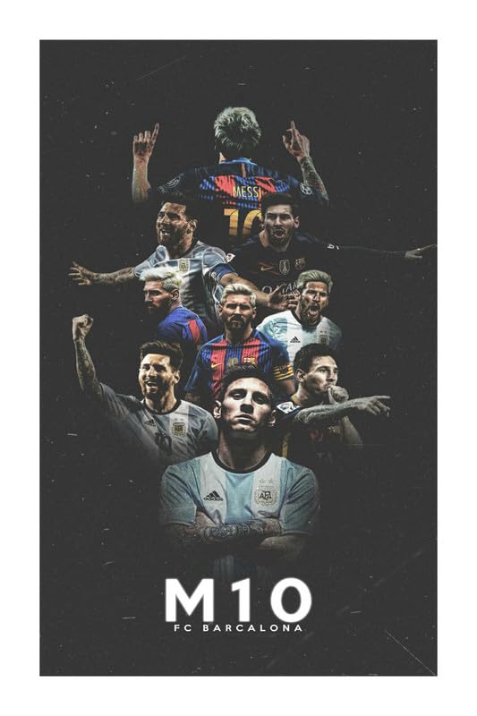 HK PRINTS Messi Football Motivational Big Size Flex Poster for Room (24x36 Inch, 210 GSM Paper, Gloss Finish, Multicolor) F-2084 (B0D154C4SY) Amazon Price History, Amazon Price Tracker