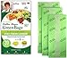 Debbie Meyer GreenBags - Reusable BPA Free Food Storage Bags, Keep Fruits and Vegetables Fresher Longer in these Green Bags! 20pc Set (8M, 8L, 4XL)