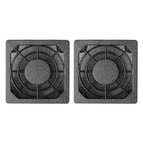 uxcell Filtre poussière ventilateur PC 50mm grille protectrice 2 pièces