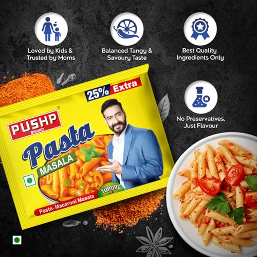 Image of Pushp Brand Pasta masala (pack of 40)