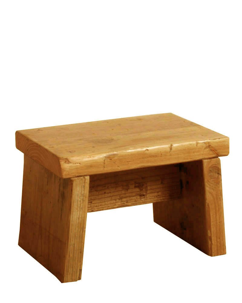 Amazon｜OLD ASHIBA 踏み台 高さ20cm×幅30cm×奥行20cm 屋内用薄茶