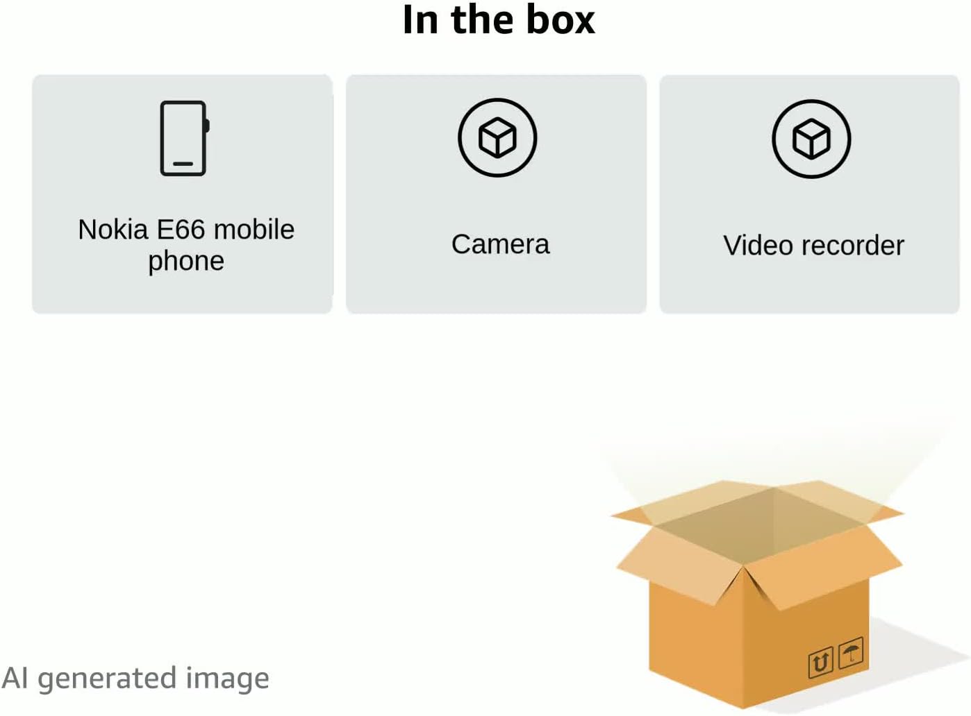 Nokia E66 Unlocked Phone with 3.2 MP Camera, International 3G, Wi-Fi, Media Player, and MicroSD Slot--International Version with Warranty (Gray)