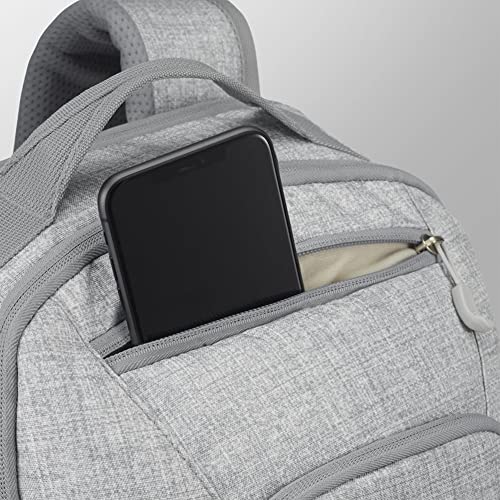 High Sierra Swoop Sg Kids Adult School Backpack Book Bag Travel Laptop Bag With Drop Protection Pocket And Tablet Sleeve, Silver Heather #TOP4