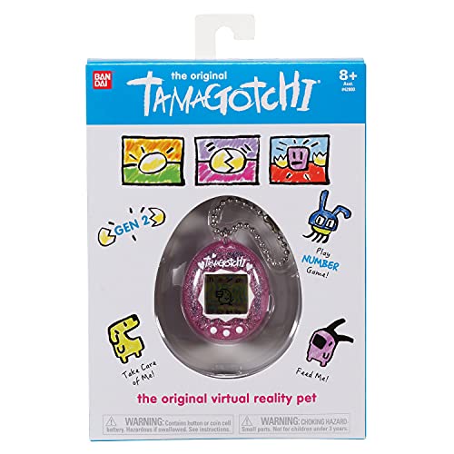 Image of TAMAGOTCHI Original Pink Glitter, 42882 Handheld Game