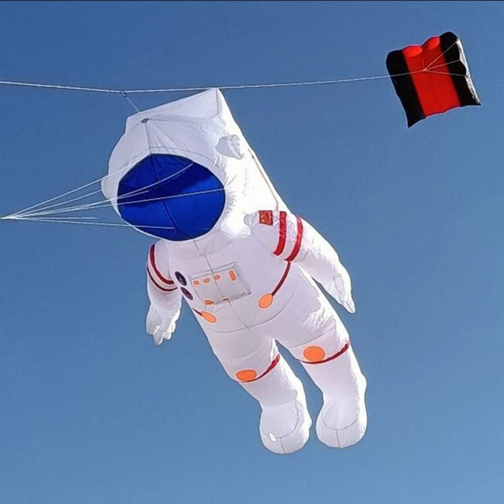 5m/158inch Super Large Astronaut Shape Kite Pendant for Adults Kites Outdoor Sports Easy Flying Nylon Cloth