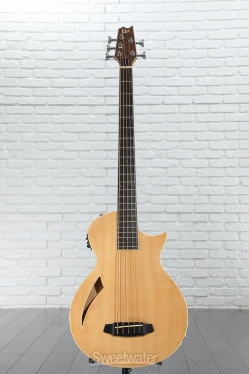 Amazon | ESP 5弦 LTD TL-5 シンラインバス ナチュラル 右 (LTL5NAT