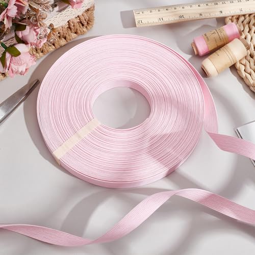 MAYJOYDIY Light Pink Paper Rattan Weaving Cane 20m x 16mm, 12-Ply, DIY Art Craft, Home Decor, Flower Bouquets - Image 4