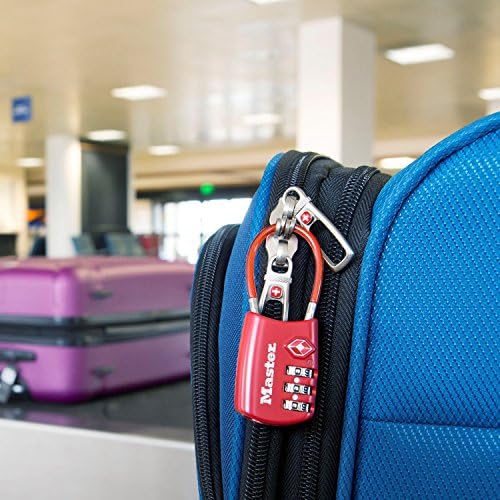 Master Lock 4688D Set Your Own Combination TSA Approved Luggage Lock, 1 Pack, Assorted - 1