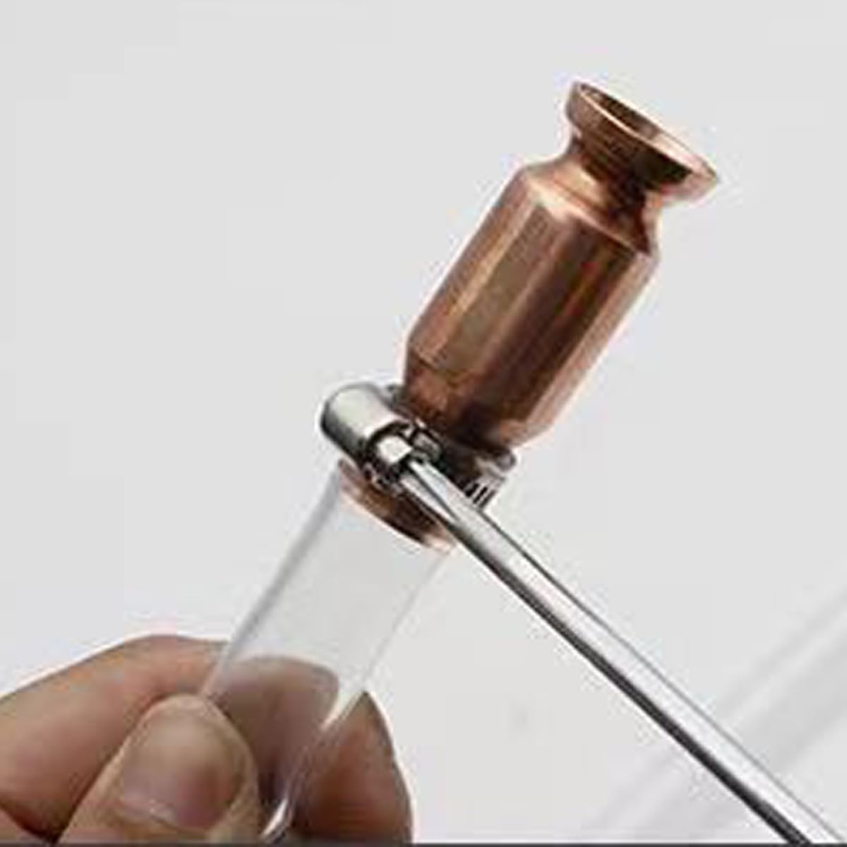 SHINEOFI Kraftstofftransferschlauch mit Kupferanschluss 1/2 Zoll Selbstansaugender Benzin Saugschlauch aus Pvc Bruchfest für Öl Wasser Gas Universeller Saugschlauch für Auto und Industrie