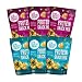 The Good Bean Gluten-Free Crispy Favas Plus Peas, Variety Pack, 6 Count